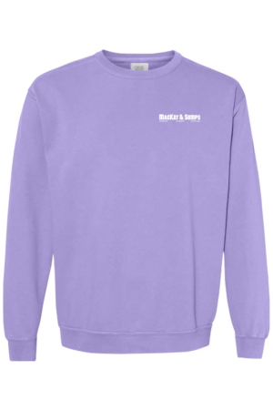 Comfort Colors Garment-Dyed Sweatshirt - Left Chest - Image 4