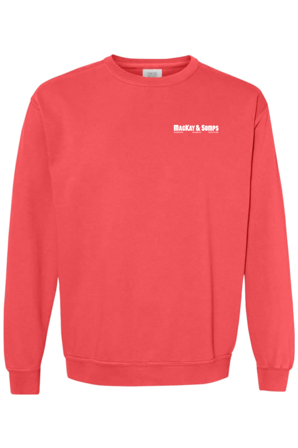 Comfort Colors Garment-Dyed Sweatshirt - Left Chest