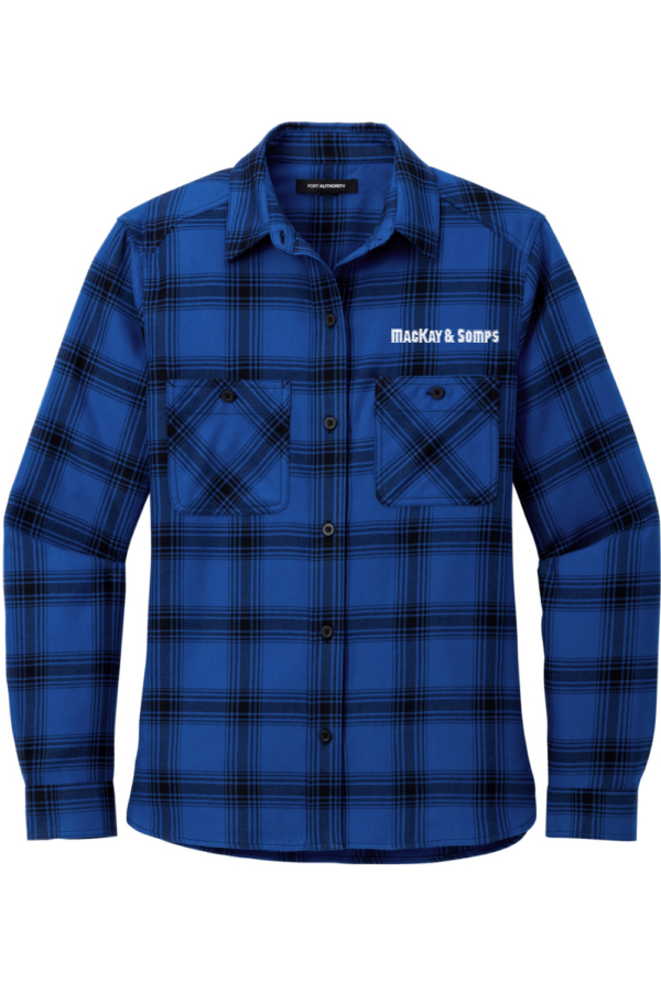 Women's Plaid Flannel Soft Shirt