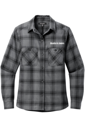 Women's Plaid Flannel Soft Shirt - Image 2