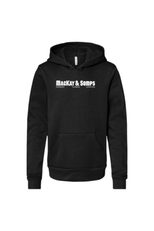 Bella Canvas Youth Fleece Hoodie - Image 3